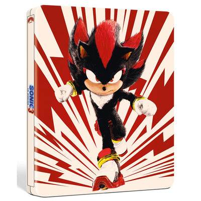 Соник 3 (2024) (англ. язык) (4K UHD + Blu-ray) "Shadow" Steelbook