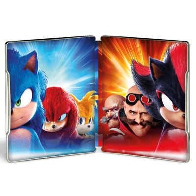 Соник 3 (2024) (англ. язык) (4K UHD + Blu-ray) "Sonic" Steelbook
