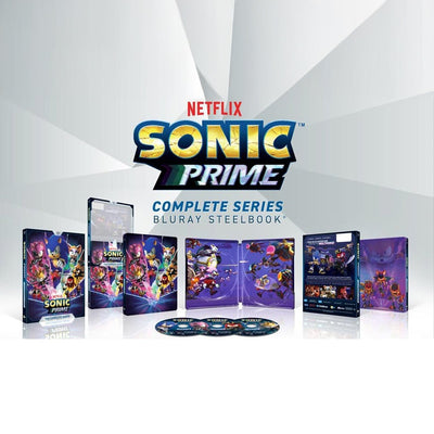 Соник Прайм: Все серии (2022-2023) (англ. язык) (3 Blu-ray) Steelbook