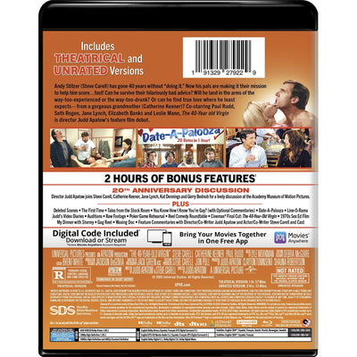 Сорокалетний девственник (2005) (англ. язык) (4K UHD + Blu-ray)