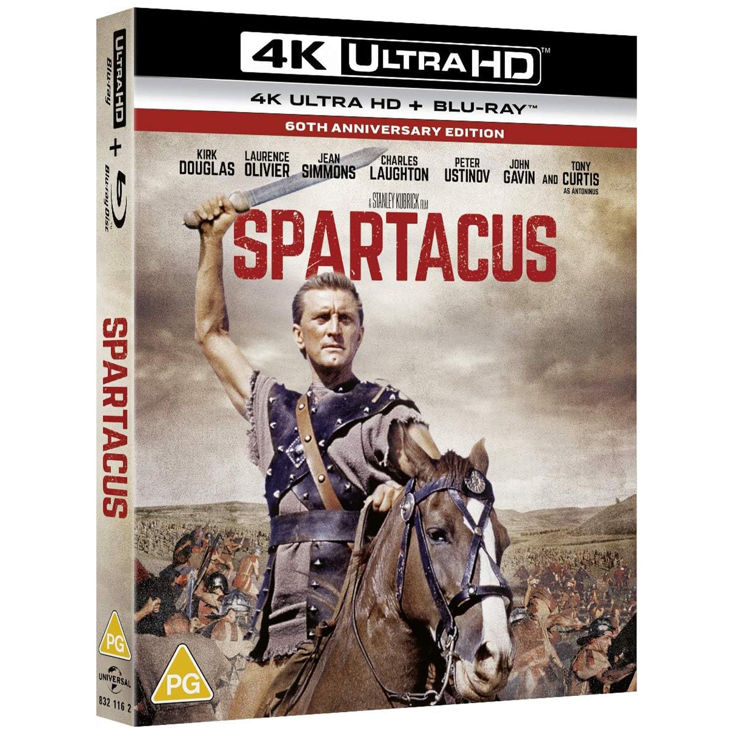Спартак (1960) (4K UHD + Blu-ray)