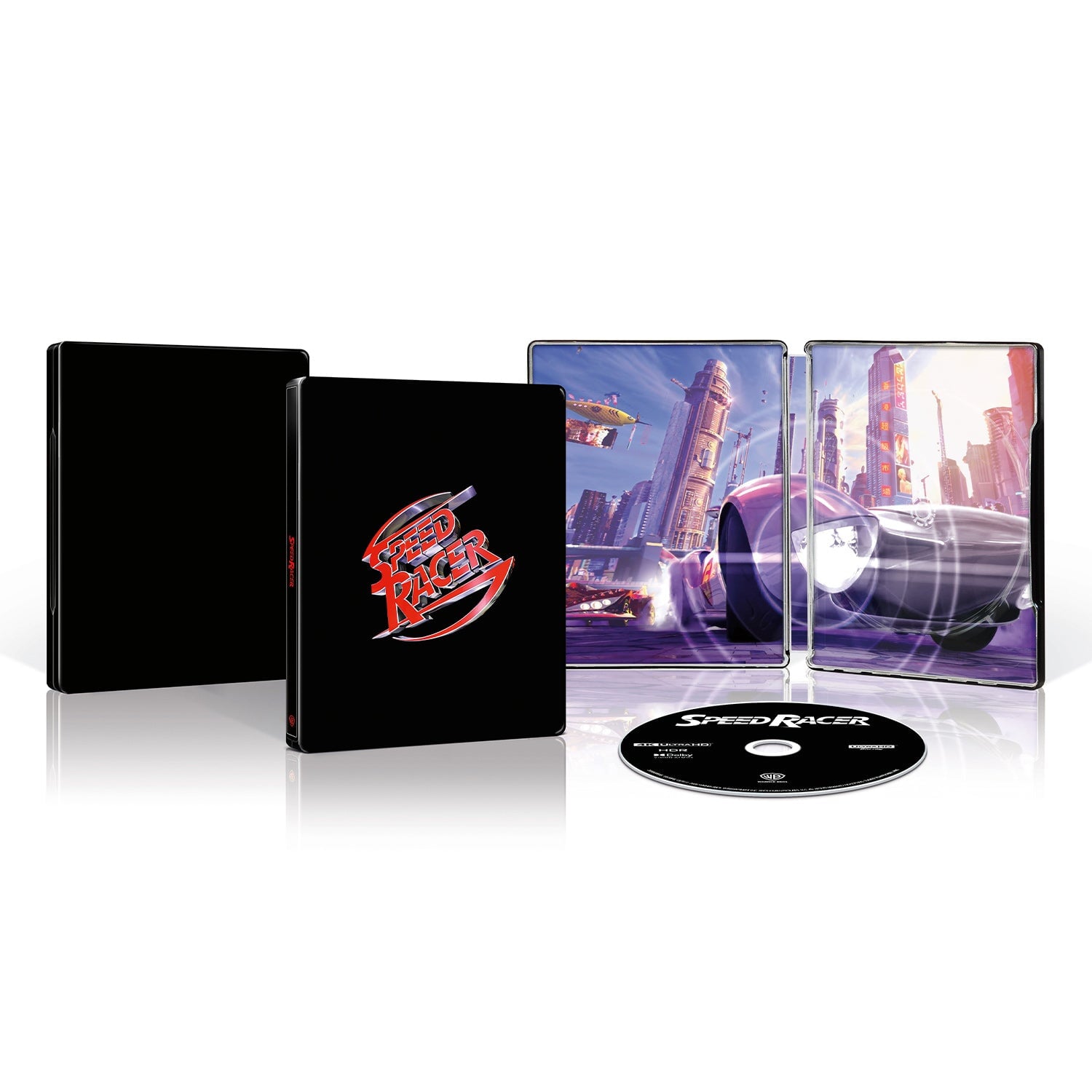 Спиди-гонщик (2008) (англ. язык) (4K UHD Blu-ray) Steelbook