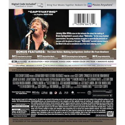 Спрингстин. Избавь меня от небытия (2025) (англ. язык) (4K UHD + Blu-ray)