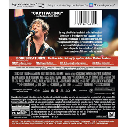 Спрингстин. Избавь меня от небытия (2025) (англ. язык) (Blu-ray)