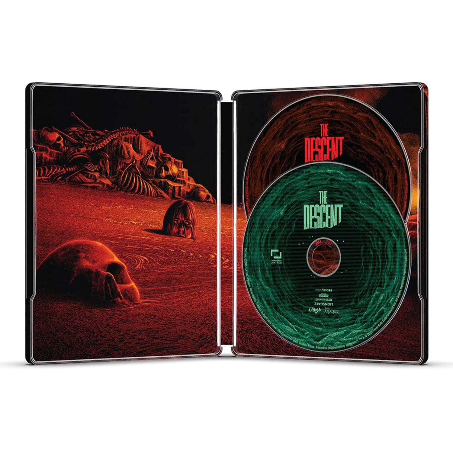 Спуск (2005) (англ. язык) (4K UHD + Blu-ray) Steelbook [20th Anniversary]