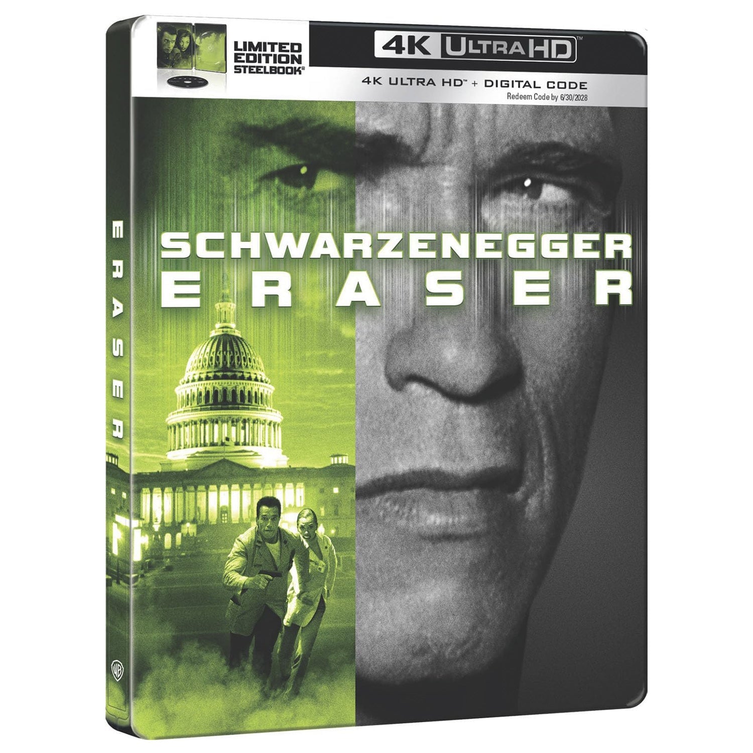 Стиратель (1996) (англ. язык) (4K UHD Blu-ray) Steelbook