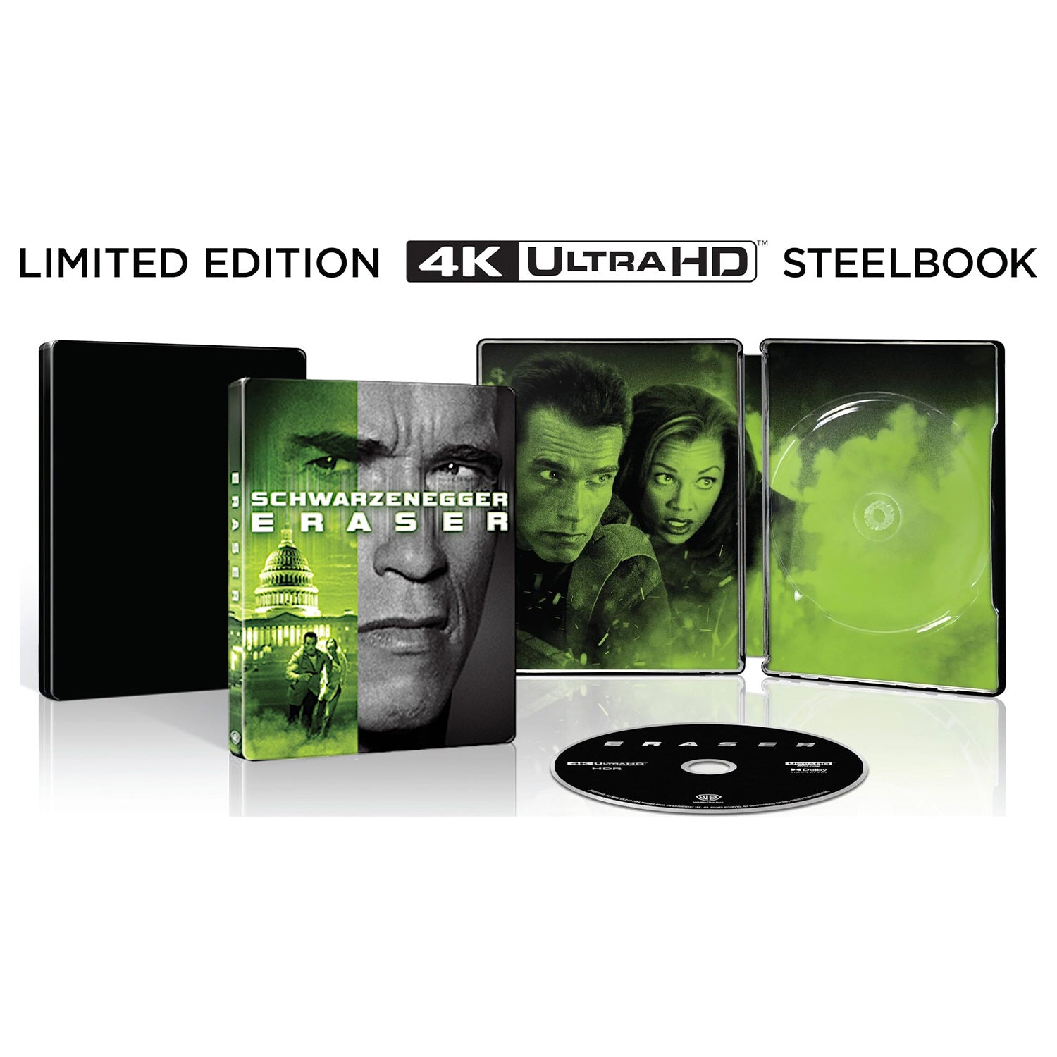 Стиратель (1996) (англ. язык) (4K UHD Blu-ray) Steelbook