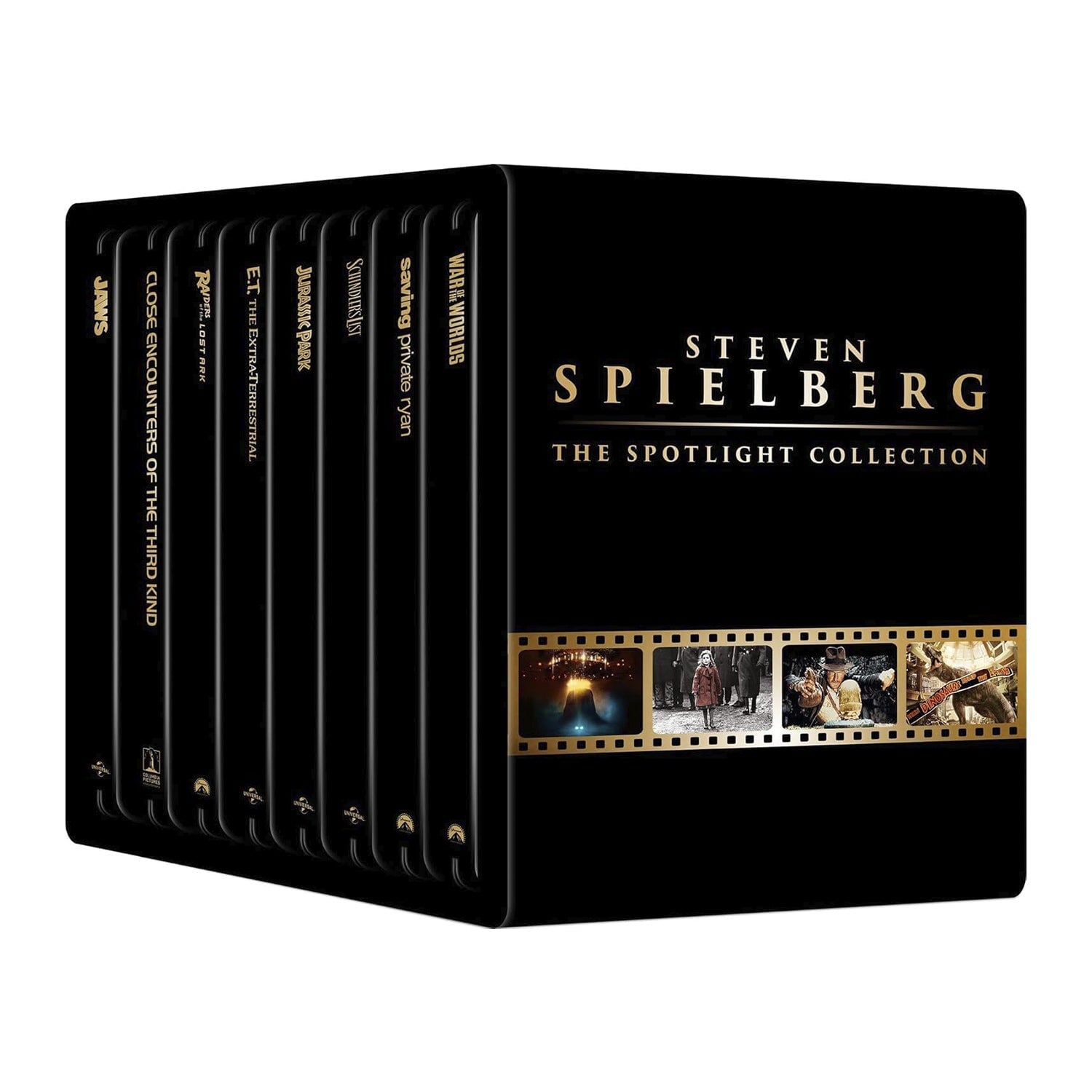 Стивен Спилберг: Коллекция 8 главных фильмов (4K UHD + Blu-ray) Steelbook Library Case