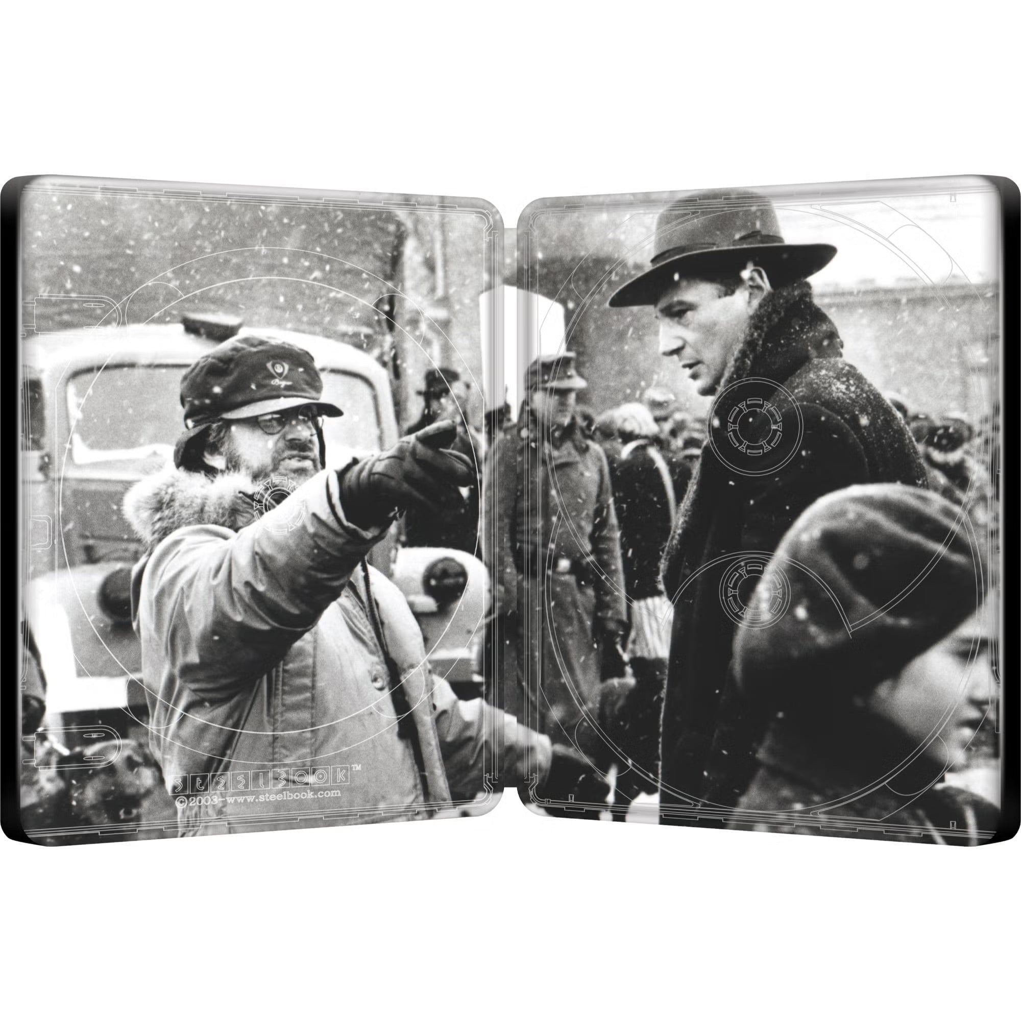 Стивен Спилберг: Коллекция 8 культовых фильмов (4K UHD + Blu-ray) Steelbook Library Case