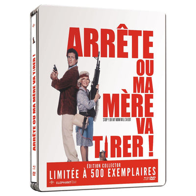 Стой! Или моя мама будет стрелять (1992) (англ. язык) (Blu-ray + DVD) Steelbook