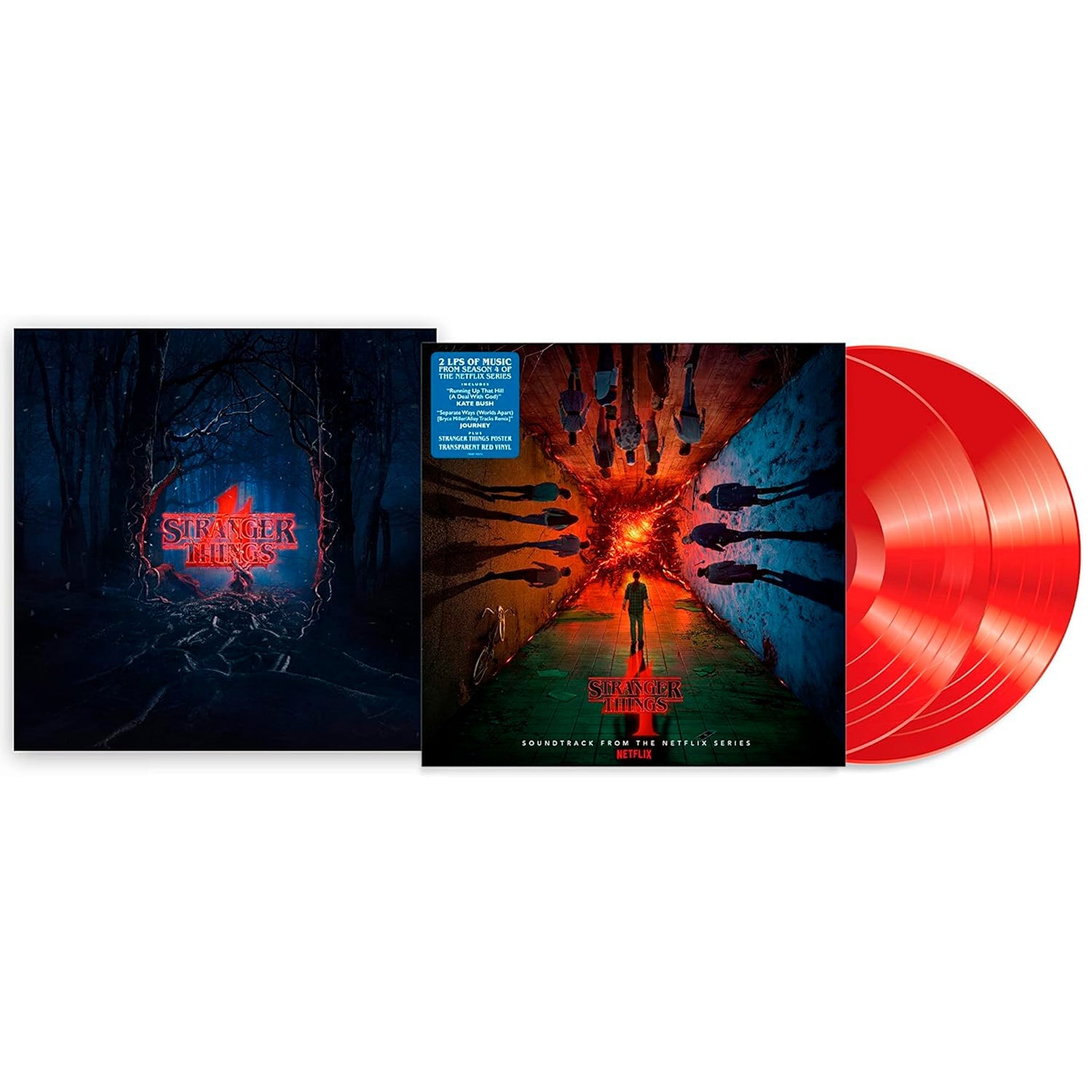 Stranger Things 4 (Soundtrack From The Netflix Series) (Transparent Red Vinyl 2LP)