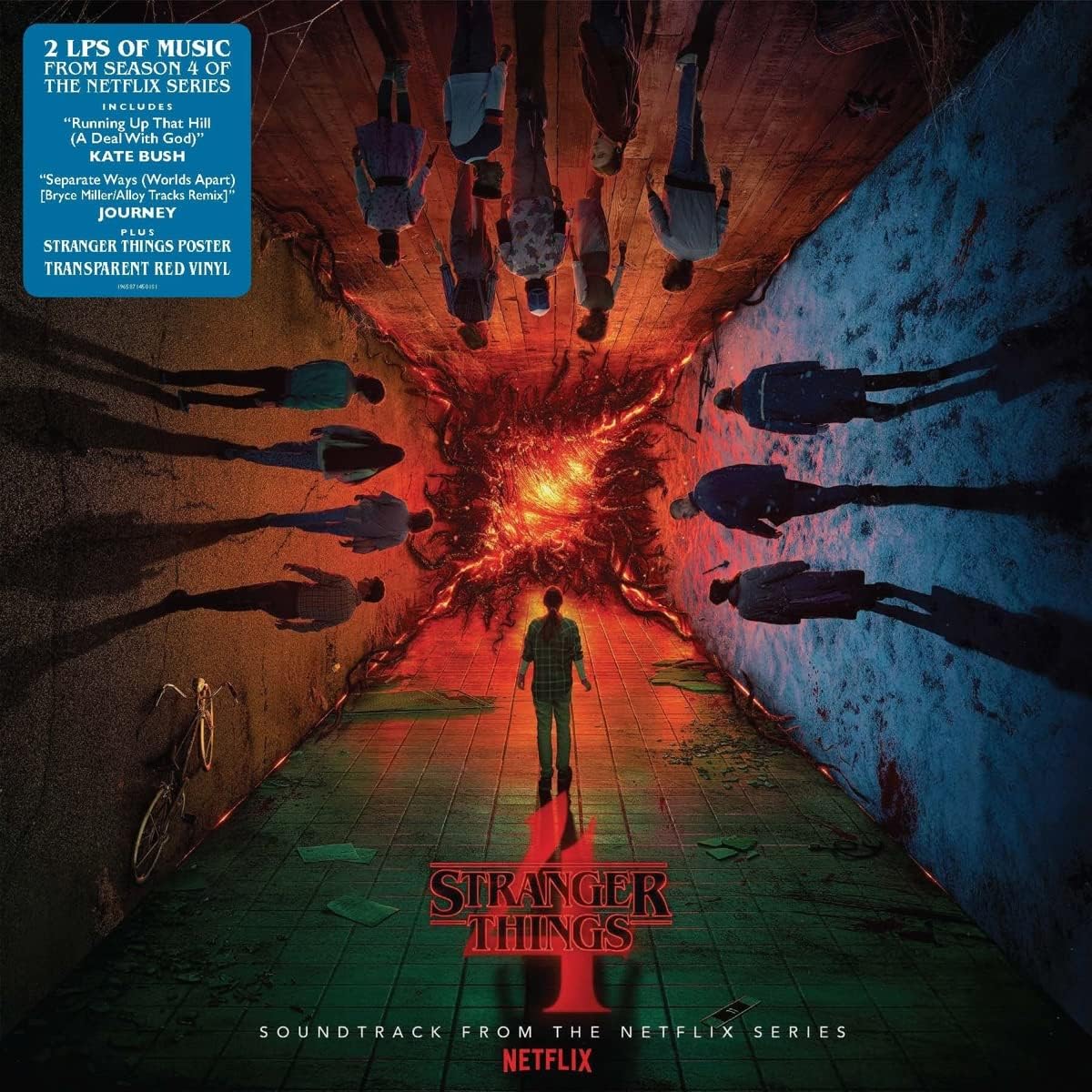 Stranger Things 4 (Soundtrack From The Netflix Series) (Transparent Red Vinyl 2LP)