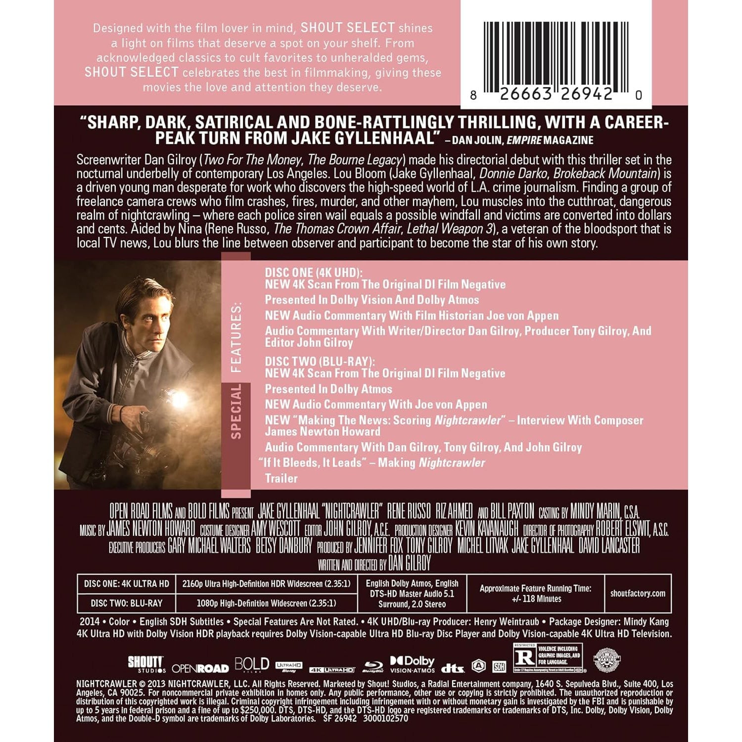 Стрингер (2014) (англ. язык) (4K UHD + Blu-ray)
