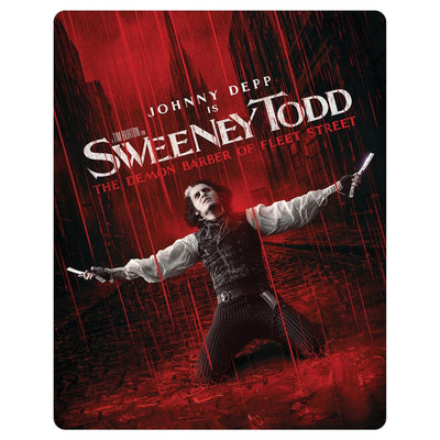 Суини Тодд, демон-парикмахер с Флит-стрит (2007) (англ. язык) (4K UHD + Blu-ray) Steelbook
