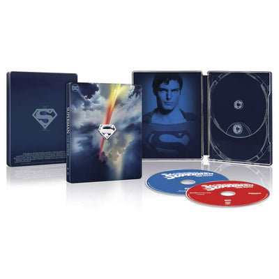 Супермен (1978) (англ. язык) (4K UHD + Blu-ray) Steelbook