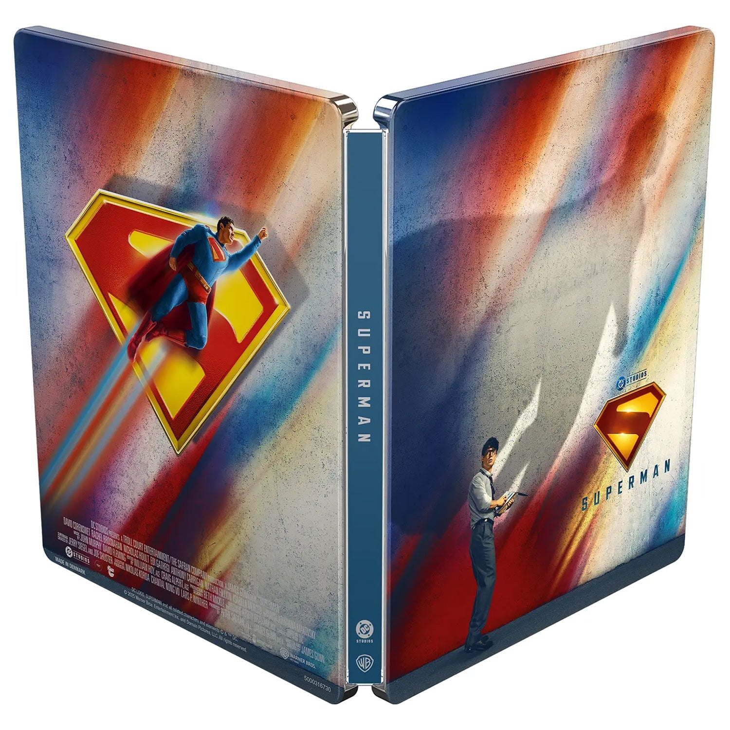 Супермен (2025) (англ. язык) (4K UHD + Blu-ray) Steelbook