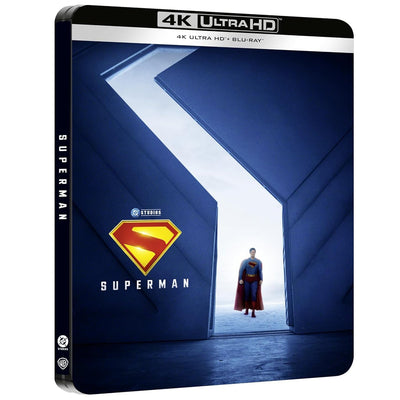 Супермен (2025) (англ. язык) (4K UHD + Blu-ray) Steelbook "Fortress Door"
