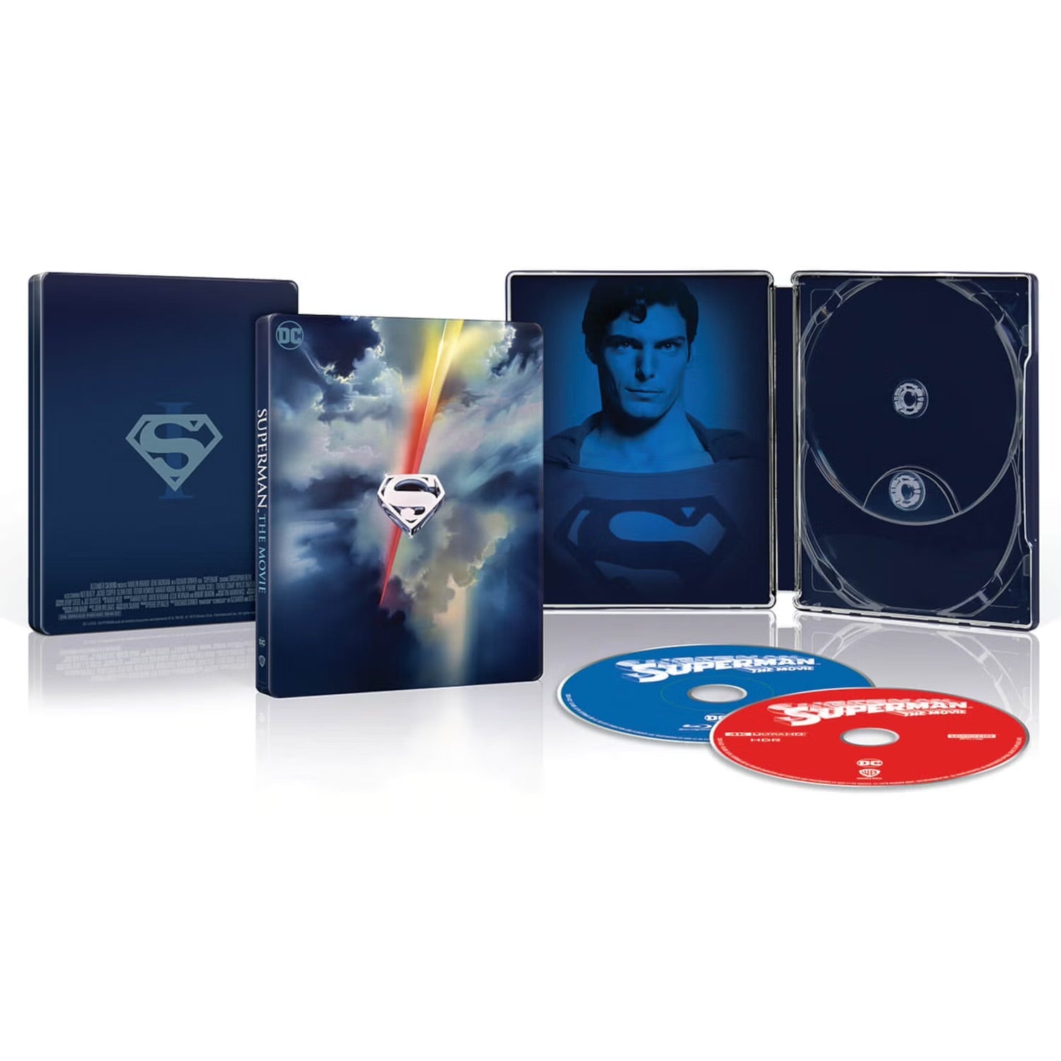 Супермен: Коллекция 5 фильмов (4K UHD + Blu-ray) Steelbook