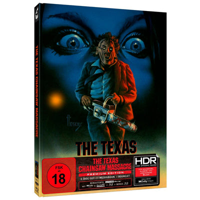 Техасская резня бензопилой (1974) (англ. язык) (4K UHD + Blu-ray + Bonus Blu-ray) Mediabook (Cover C)