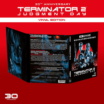 Терминатор 2: Судный день (англ. язык) (4K UHD + 3D Blu-ray + Blu-ray + 2 LP) Digipack Vinyl Edition