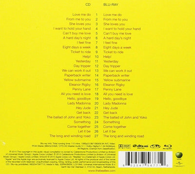 The Beatles: 1 (1962-1970) (Blu-ray + CD) DigiPack