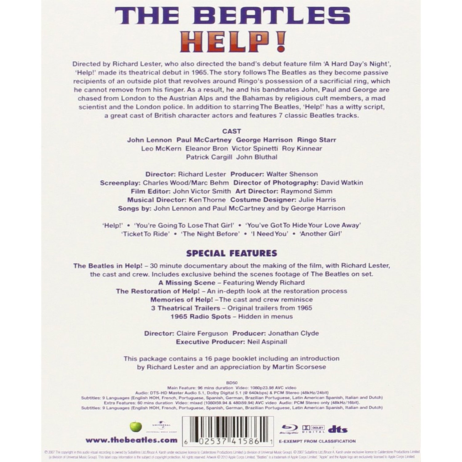 The Beatles: Help! (1965) (Blu-ray)