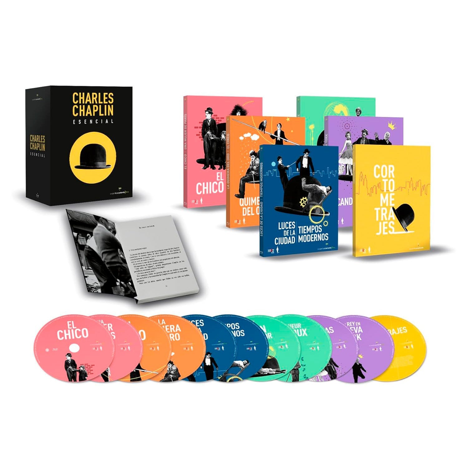 The Essential Charlie Chaplin Collection (англ. язык) (11 Blu-ray)