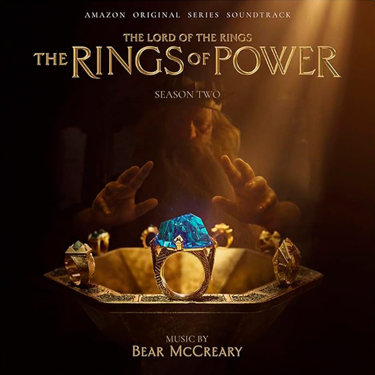 The Lord of The Rings: The Rings of Power (Amazon Original Series Soundtrack) Season Two (Black & Gold Galaxy Vinyl 2 LP)