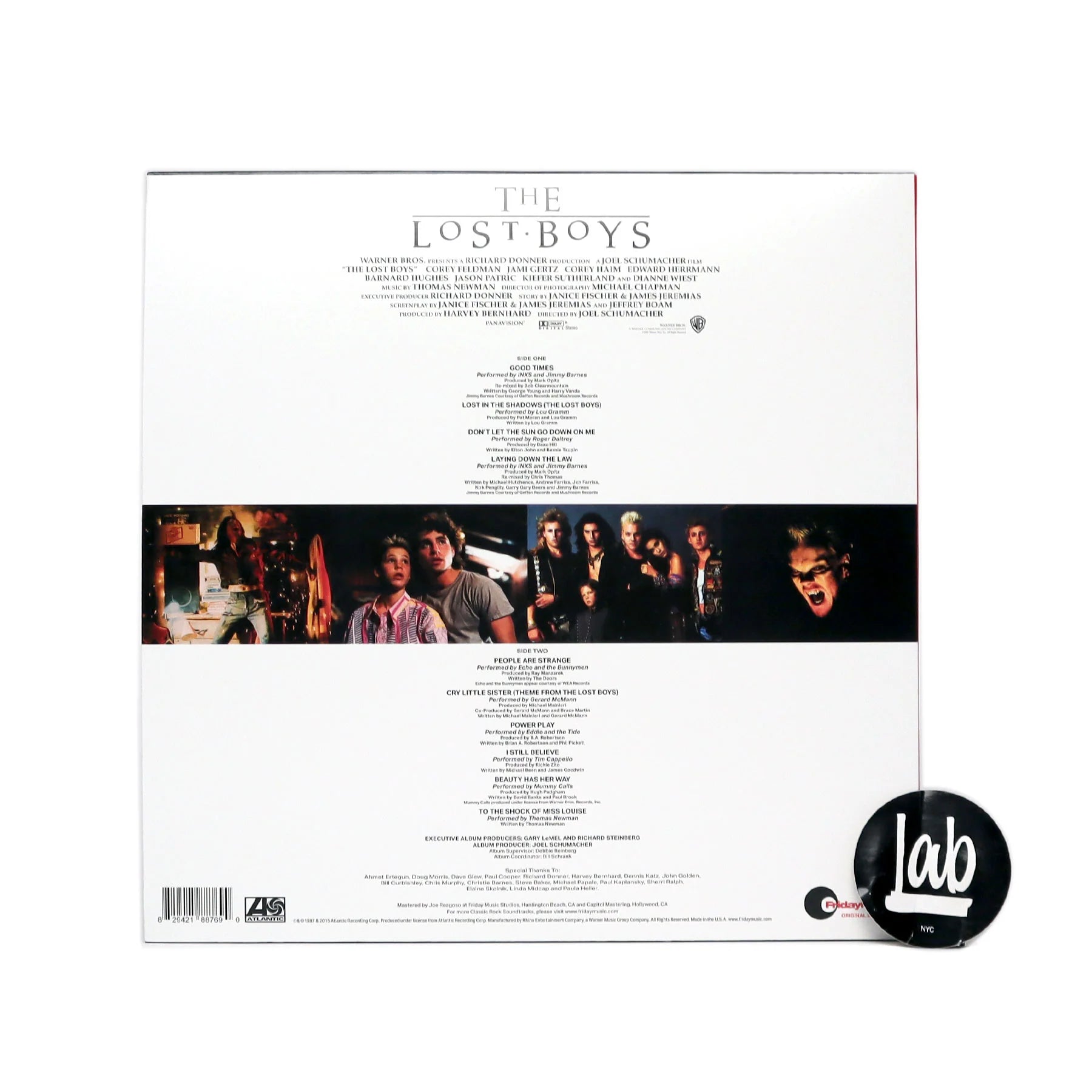 The Lost Boys (Original Motion Picture Soundtrack) (Metallic Silver Vinyl LP)