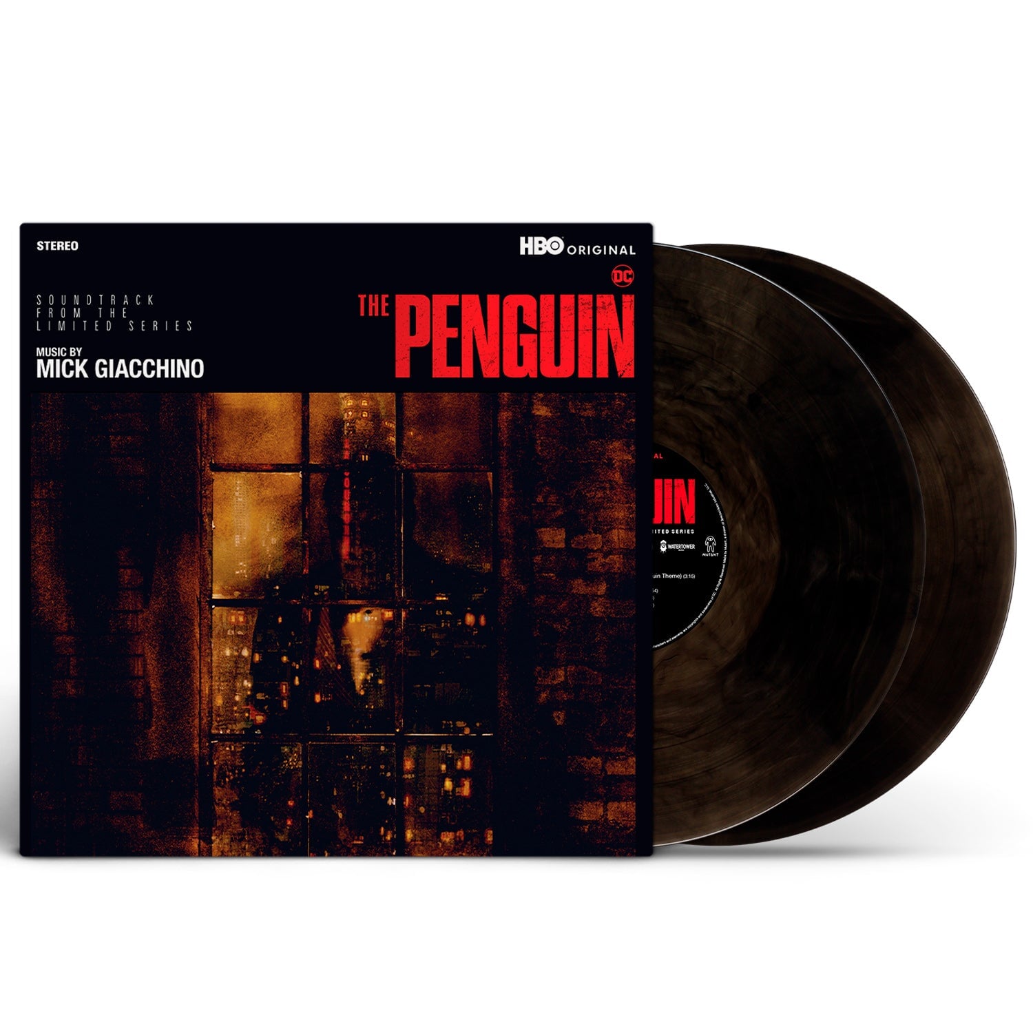 The Penguin - Soundtrack from the Limited Series (Mick Giacchino) (Clear with Black Smoke Vinyl 2XLP)