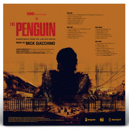 The Penguin - Soundtrack from the Limited Series (Mick Giacchino) (Clear with Black Smoke Vinyl 2XLP)