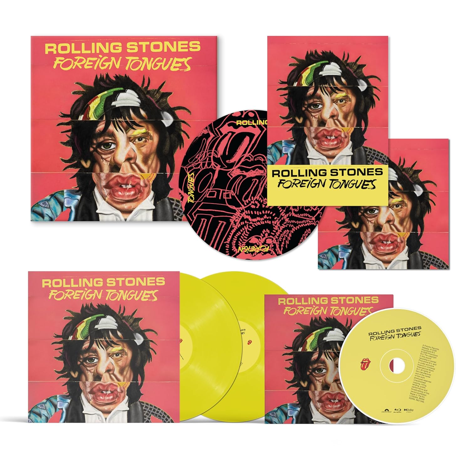 The Rolling Stones: Foreign Tongues (Blu-ray Audio + 2 x Vinyl LP) Limited Edition Boxset