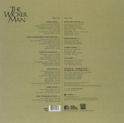 The Wicker Man (Original Soundtrack) (40th Anniversary Edition Yellow Vinyl LP)