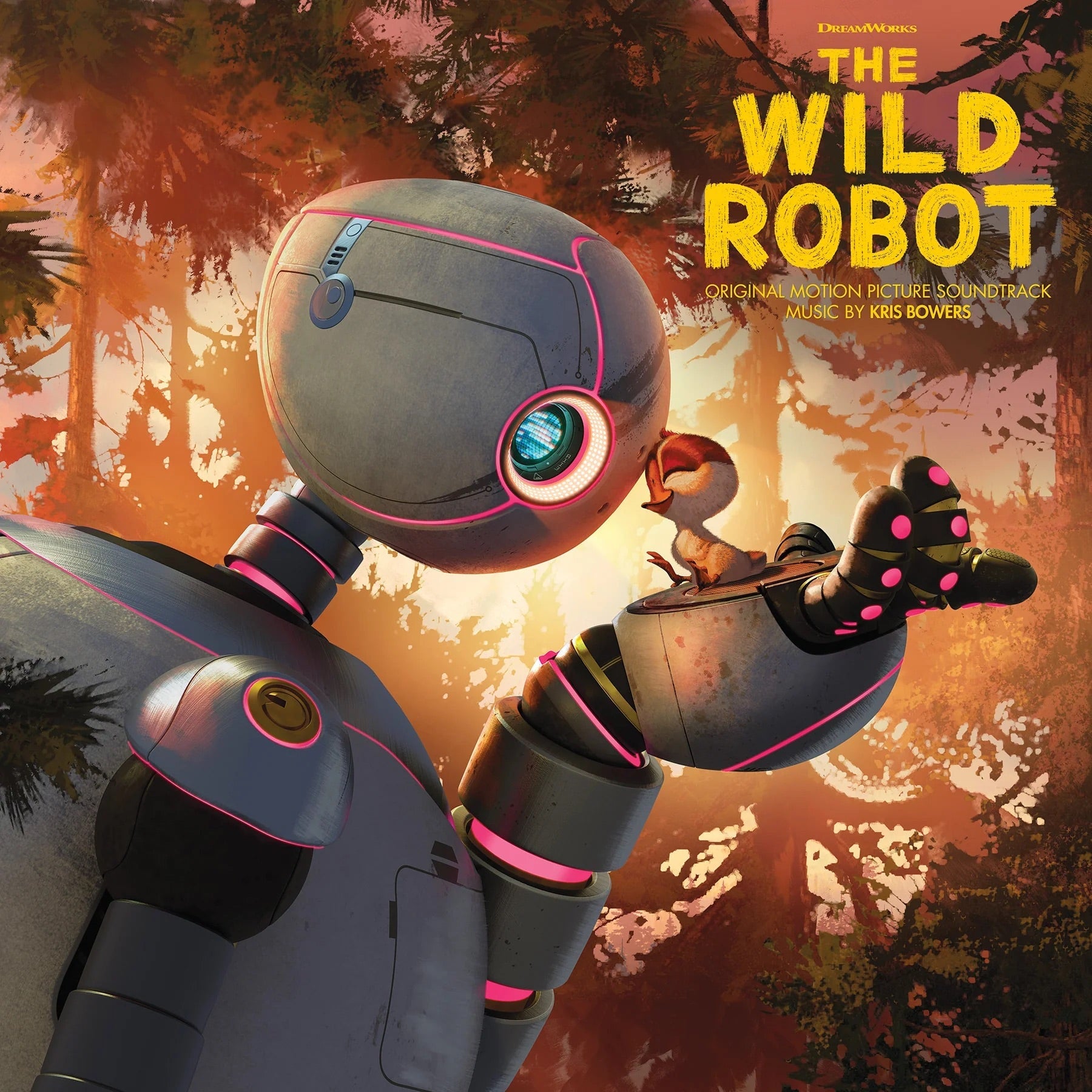 The Wild Robot (Original Motion Picture Soundtrack) (Crystal Clear with Blue Orb & Splatter Vinyl 2LP)