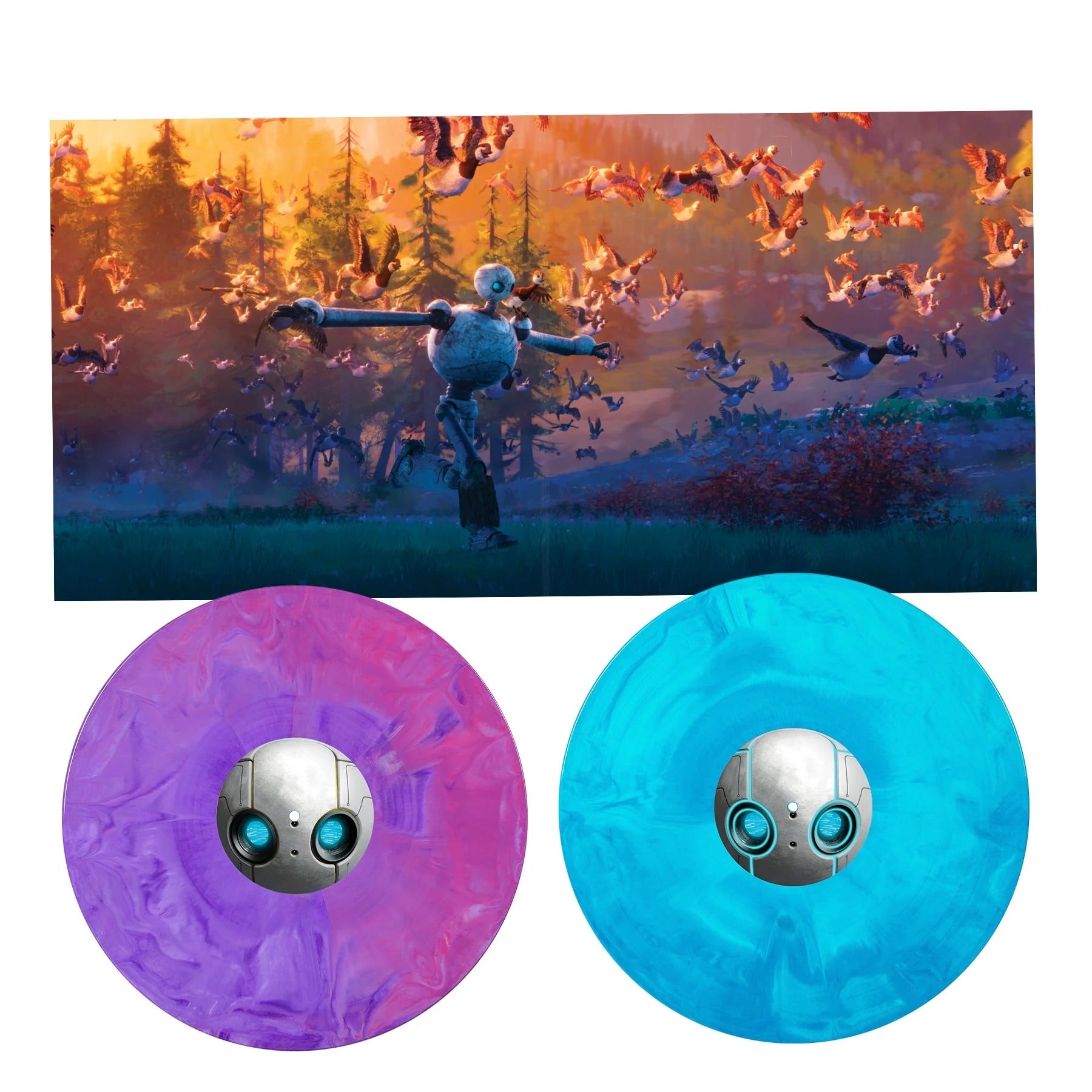 The Wild Robot (Original Motion Picture Soundtrack) (Deluxe "Roz" Hand Poured Colored Vinyl 2LP)