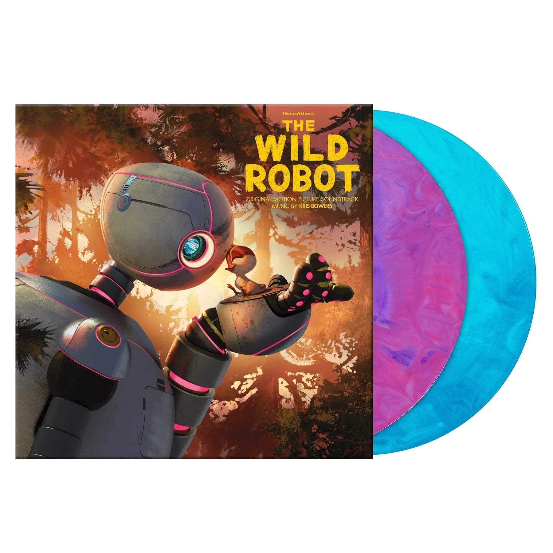 The Wild Robot (Original Motion Picture Soundtrack) (Deluxe "Roz" Hand Poured Colored Vinyl 2LP)