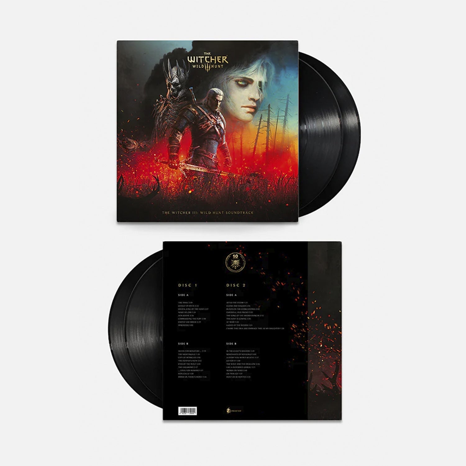 The Witcher 3: Wild Hunt (Official Soundtrack) (Standard Vinyl 2LP) [10th anniversary]