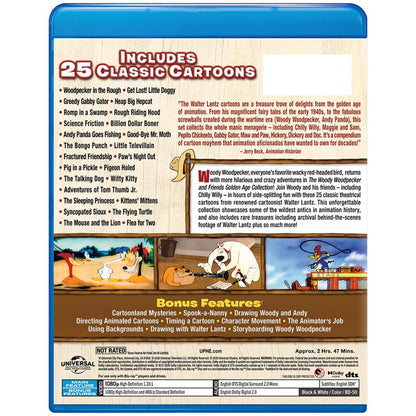 The Woody Woodpecker and Friends Golden Age Collection (1941-1972) (англ. язык) (Blu-ray)