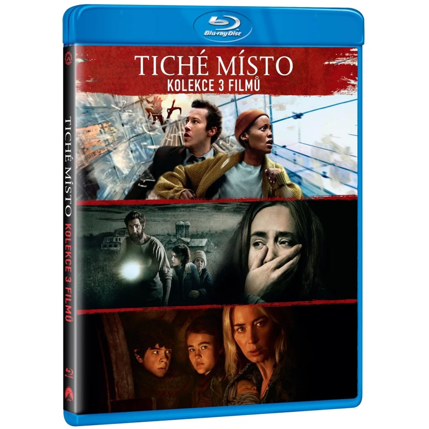 Тихое место. Коллекция 3 фильмов (3 Blu-ray)