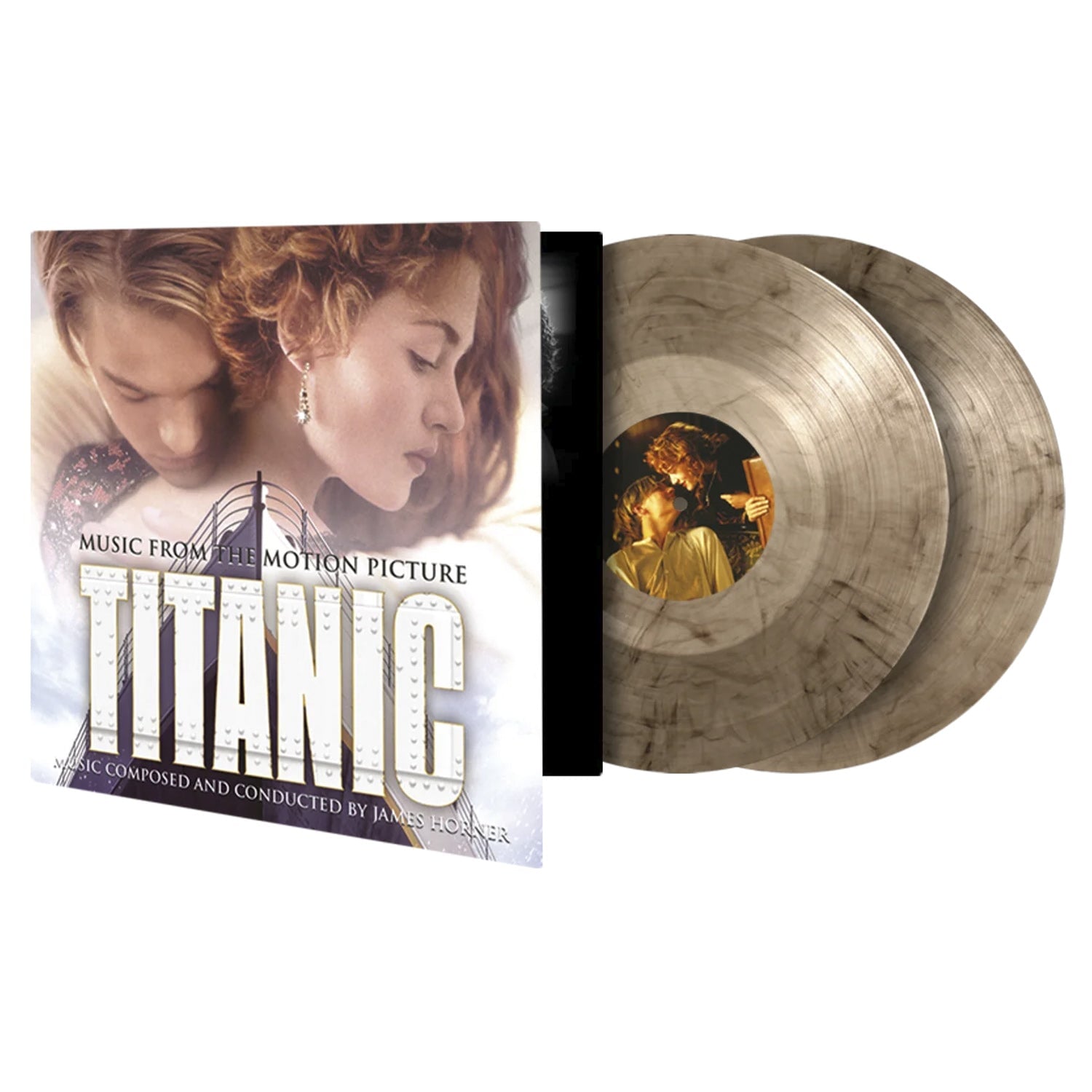 Titanic [25th Anniversary Edition] (Original Soundtrack) (Deluxe Silver & Black Marbled Vinyl 2LP)