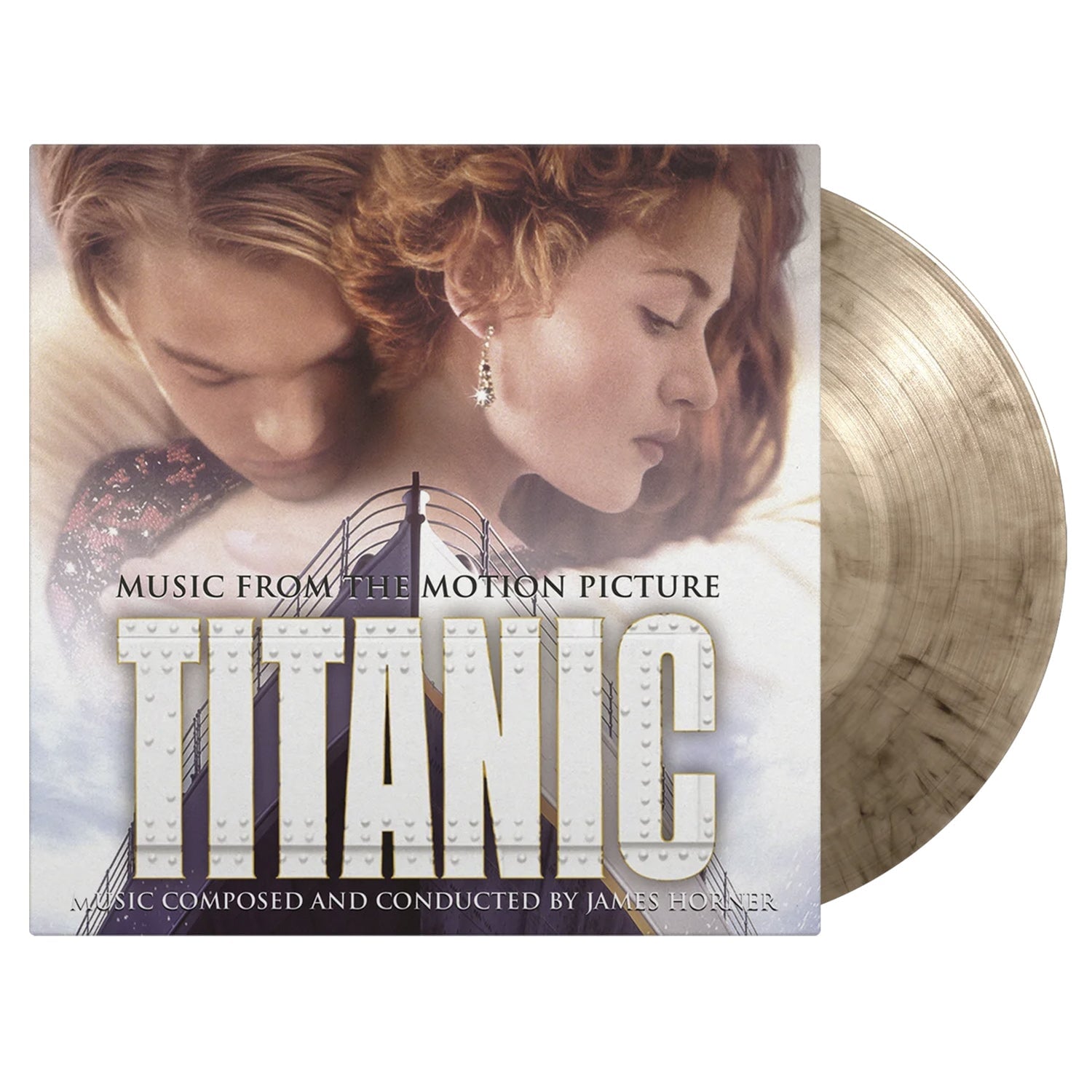 Titanic [25th Anniversary Edition] (Original Soundtrack) (Deluxe Silver & Black Marbled Vinyl 2LP)