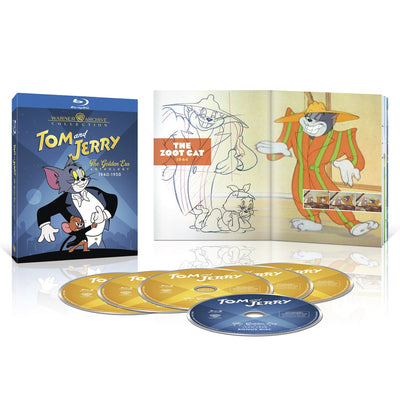 Том и Джерри: Антология «Золотая эра» (1940-1958) (англ. язык) (6 Blu-ray) [Warner Archive Collection]