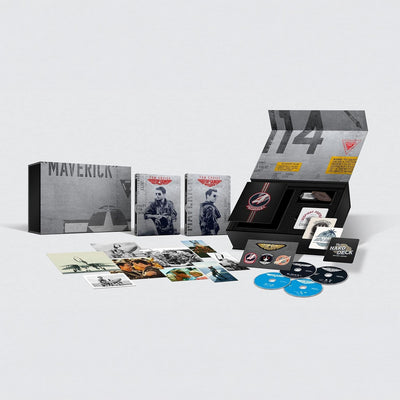 Топ Ган / Топ Ган: Мэверик (4K UHD + Blu-ray) Superfan Limited Edition Steelbook Giftset