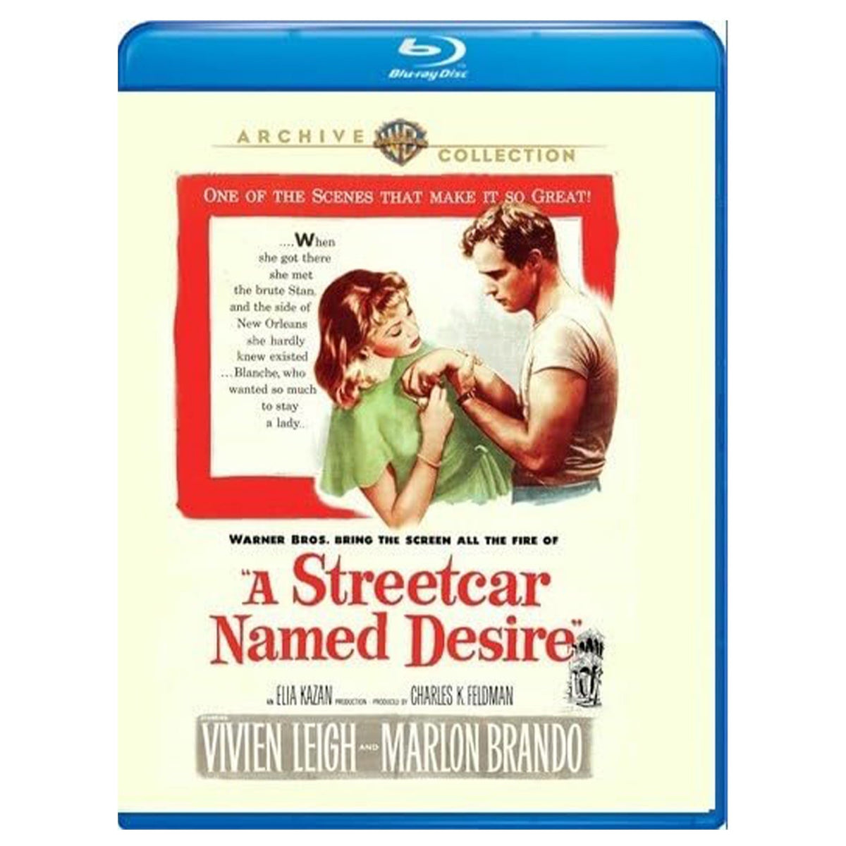Трамвай «Желание» (1951) (англ. язык) (Blu-ray) [Warner Archive Collection]