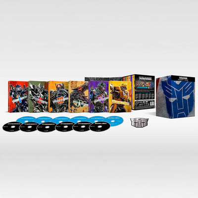 Трансформеры (укр.субтитры) / Бамблби. Коллекция 6 фильмов (4K UHD + Blu-ray) Steelbook Collection