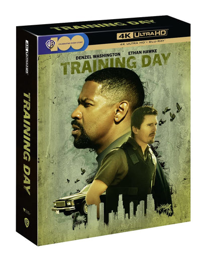 Тренировочный день (2001) (англ. язык) (4K UHD + Blu-ray) Exclusive Limited Edition Premium Steelbook