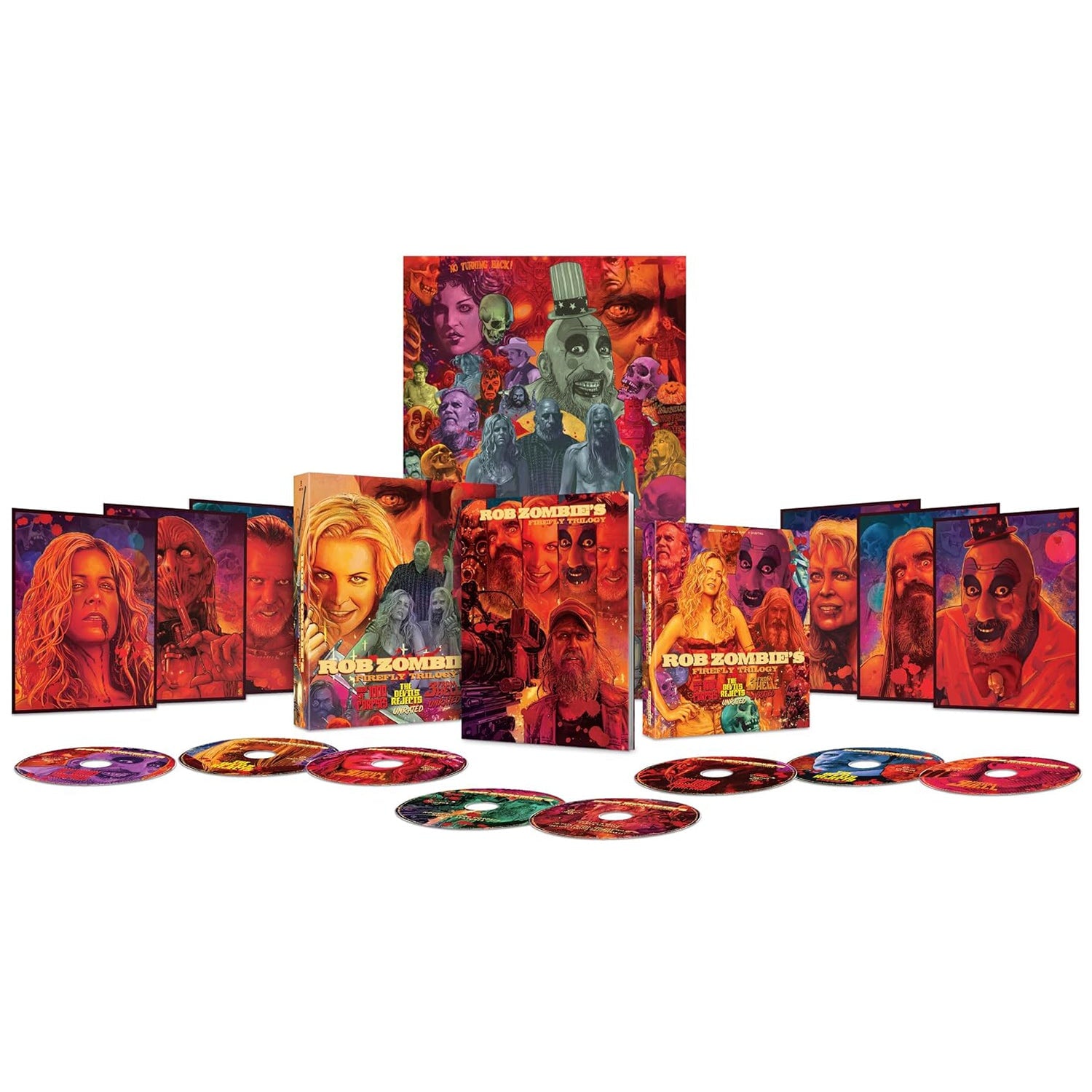 Трилогия «Firefly» Роба Зомби (2002-2019) (англ. язык) (4K UHD + Blu-ray) Exclusive Collector's Edition