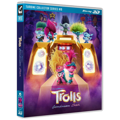 Тролли 3 (2023) (англ. язык) (3D Blu-ray) Turbine Collector Series #19 (Blu-ray 3D)