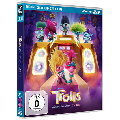 Тролли 3 (2023) (англ. язык) (3D Blu-ray) Turbine Collector Series #19 (Blu-ray 3D)