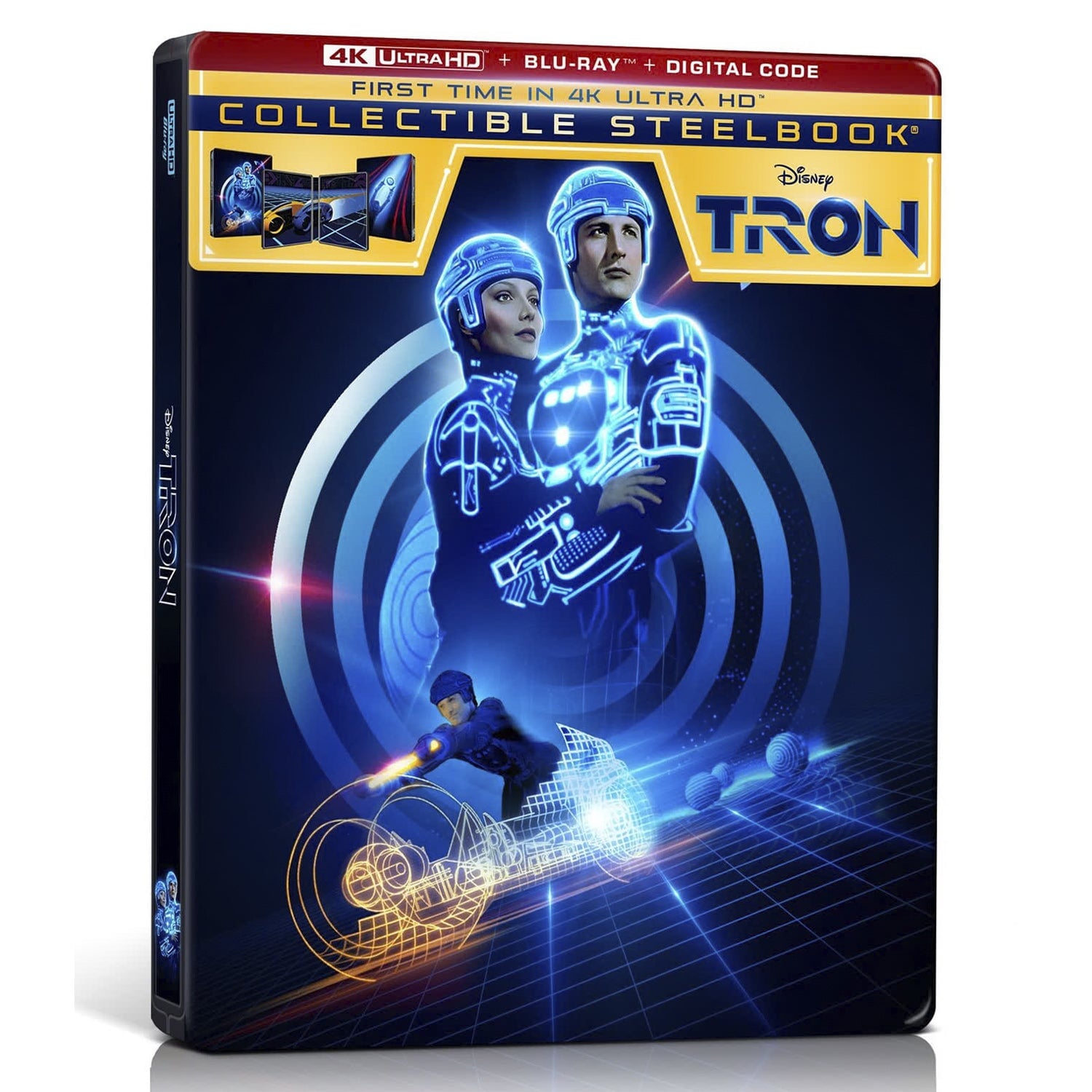 Трон (1982) (англ. язык) (4K UHD + Blu-ray) Steelbook